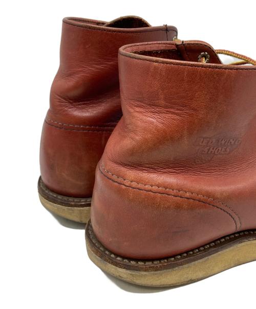 RED WING（レッドウィング）RED WING (レッドウィング) 6インチクラシックラウンドトゥワークブーツ ブラウン サイズ:US8Dの古着・服飾アイテム