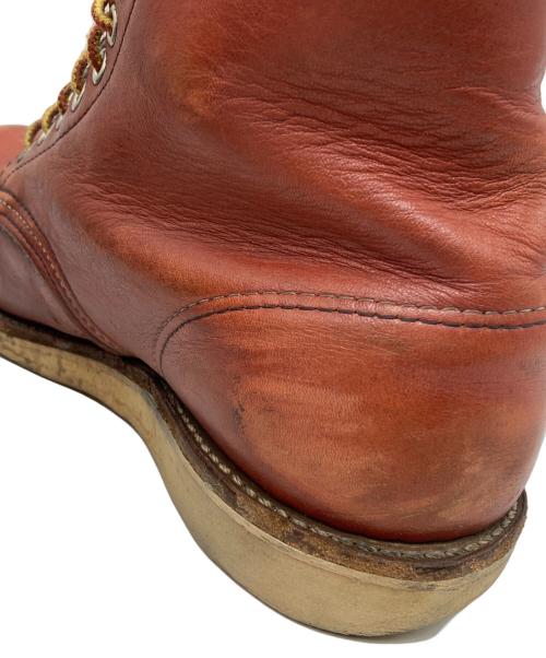 RED WING（レッドウィング）RED WING (レッドウィング) 6インチクラシックラウンドトゥワークブーツ ブラウン サイズ:US8Dの古着・服飾アイテム