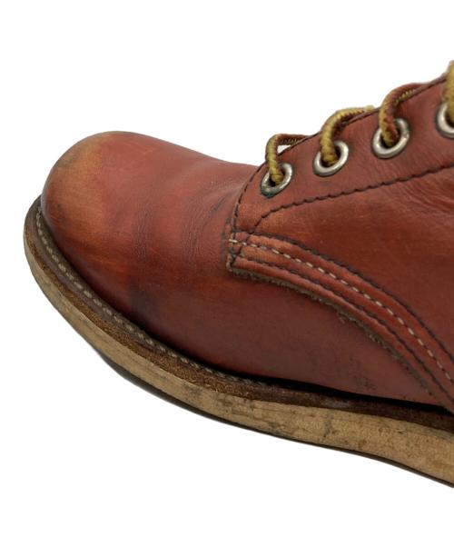 RED WING（レッドウィング）RED WING (レッドウィング) 6インチクラシックラウンドトゥワークブーツ ブラウン サイズ:US8Dの古着・服飾アイテム