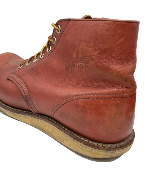 RED WING（レッドウィング）RED WING (レッドウィング) 6インチクラシックラウンドトゥワークブーツ ブラウン サイズ:US8Dの古着・服飾アイテム