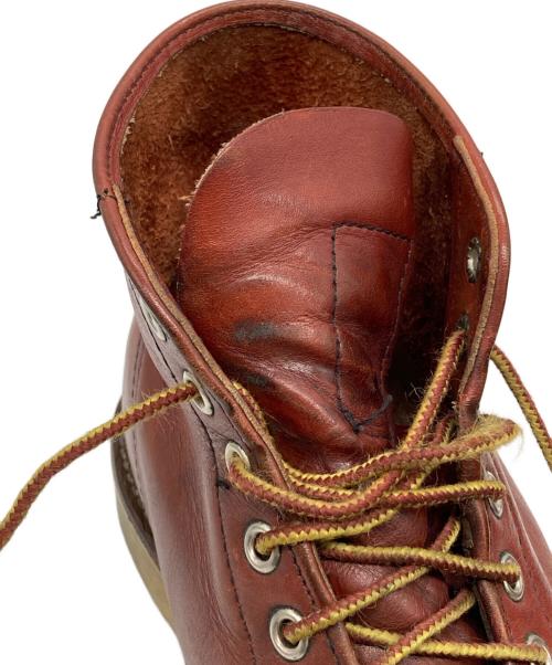 RED WING（レッドウィング）RED WING (レッドウィング) 6インチクラシックラウンドトゥワークブーツ ブラウン サイズ:US8Dの古着・服飾アイテム