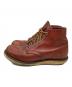 RED WING (レッドウィング) 6インチクラシックラウンドトゥワークブーツ ブラウン サイズ:US8D：10000円
