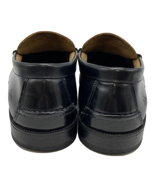The Kenford Fineshoes（ケンフォードファインシューズ）THE KENFORD FINESHOES (ケンフォードファインシューズ) ペイズリーエンボスコンビローファー ブラック サイズ:27 1/2の古着・服飾アイテム