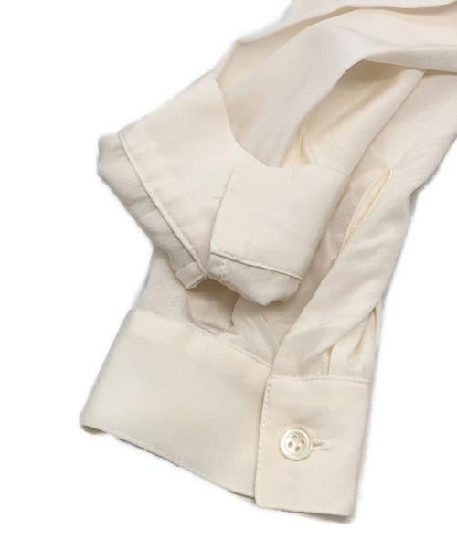 SOEJU（ソージュ）SOEJU (ソージュ) シルクストレッチボウタイブラウス ホワイト サイズ:下記参照の古着・服飾アイテム