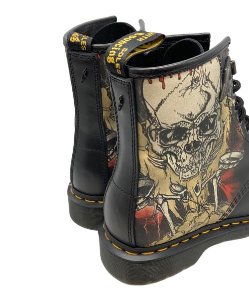 Dr.Martens（ドクターマーチン）Dr.Martens (ドクターマーチン) 1460 METALLICA SKULL LIGHTENING 8 ホール ブーツ ブラック サイズ:UK7 未使用品の古着・服飾アイテム