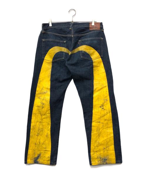 EVISU（エヴィス）EVISU (エヴィス) デニムパンツ インディゴ サイズ:38×35の古着・服飾アイテム