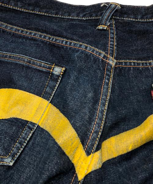 EVISU（エヴィス）EVISU (エヴィス) デニムパンツ インディゴ サイズ:38×35の古着・服飾アイテム