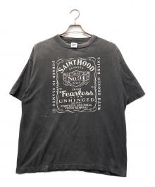 SAINT MICHAEL×NEIGHBORHOOD（セントマイケル×ネイバーフッド）の古着「STHD . SS TEE SAINT NBHD」｜グレー