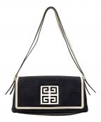 GIVENCHYジバンシィ）の古着「ダブルショルダーキャンバストートバッグ」｜ブラック