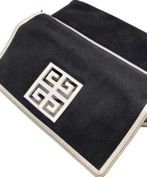 GIVENCHY（ジバンシィ）GIVENCHY (ジバンシィ) ダブルショルダーキャンバストートバッグ ブラック サイズ:下記参照の古着・服飾アイテム