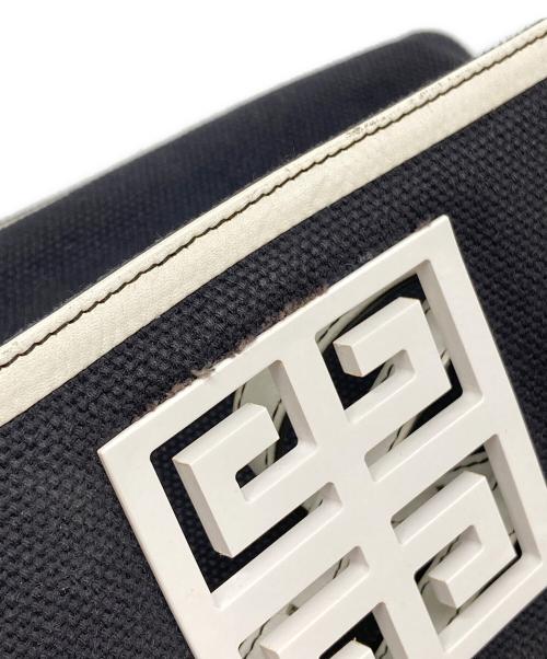 GIVENCHY（ジバンシィ）GIVENCHY (ジバンシィ) ダブルショルダーキャンバストートバッグ ブラック サイズ:下記参照の古着・服飾アイテム