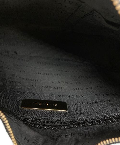 GIVENCHY（ジバンシィ）GIVENCHY (ジバンシィ) 4Gロゴ タッセルショルダーバッグ パープル×ブラック サイズ:下記参照の古着・服飾アイテム