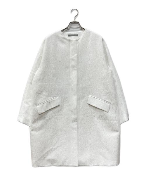 theory luxe（セオリーリュクス）theory luxe (セオリーリュクス) Blanc Harris Coat ホワイト サイズ:40の古着・服飾アイテム