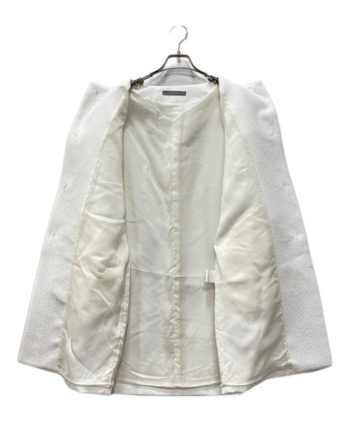 theory luxe（セオリーリュクス）theory luxe (セオリーリュクス) Blanc Harris Coat ホワイト サイズ:40の古着・服飾アイテム
