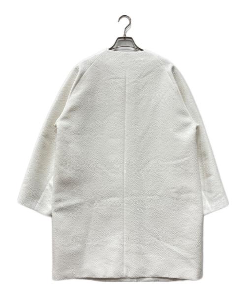 theory luxe（セオリーリュクス）theory luxe (セオリーリュクス) Blanc Harris Coat ホワイト サイズ:40の古着・服飾アイテム