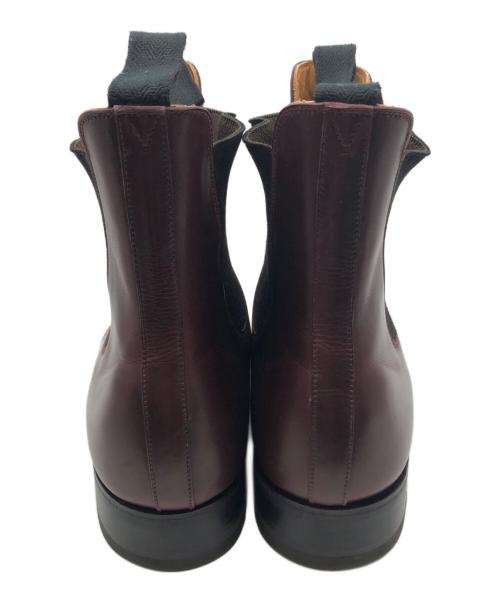 J.M.WESTON（ジェイエムウエストン）J.M.WESTON (ジェイエムウエストン) 705 チェルシーブーツ バーガンディ ブラウン サイズ:7Dの古着・服飾アイテム