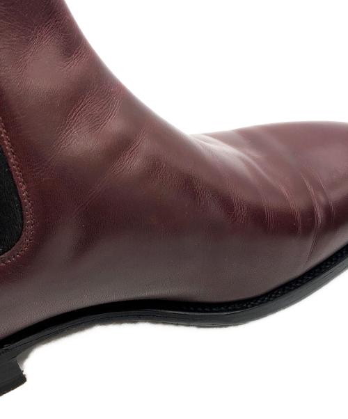 J.M.WESTON（ジェイエムウエストン）J.M.WESTON (ジェイエムウエストン) 705 チェルシーブーツ バーガンディ ブラウン サイズ:7Dの古着・服飾アイテム