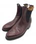 J.M.WESTON（ジェイエムウエストン）の古着「705 チェルシーブーツ バーガンディ」｜ブラウン