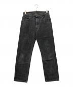 LEVI'Sリーバイス）の古着「USA501 先染めブラックデニムパンツ」｜ブラック