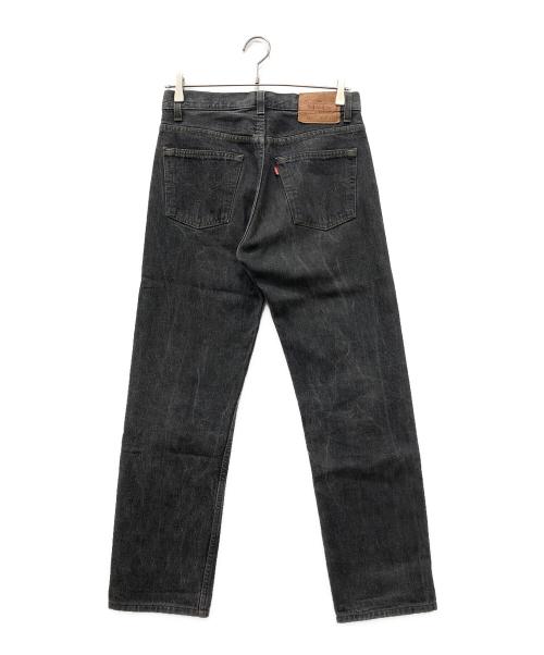 LEVI'S（リーバイス）LEVI'S (リーバイス) USA501 先染めブラックデニムパンツ ブラック サイズ:W30×L30の古着・服飾アイテム