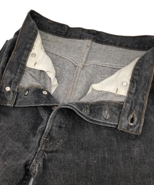 LEVI'S（リーバイス）LEVI'S (リーバイス) USA501 先染めブラックデニムパンツ ブラック サイズ:W30×L30の古着・服飾アイテム