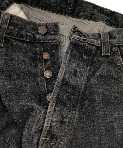 LEVI'S（リーバイス）LEVI'S (リーバイス) USA501 先染めブラックデニムパンツ ブラック サイズ:W30×L30の古着・服飾アイテム