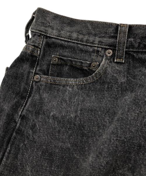 LEVI'S（リーバイス）LEVI'S (リーバイス) USA501 先染めブラックデニムパンツ ブラック サイズ:W30×L30の古着・服飾アイテム