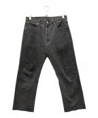 LEVI'Sリーバイス）の古着「USA501 先染めブラックデニムパンツ」｜ブラック