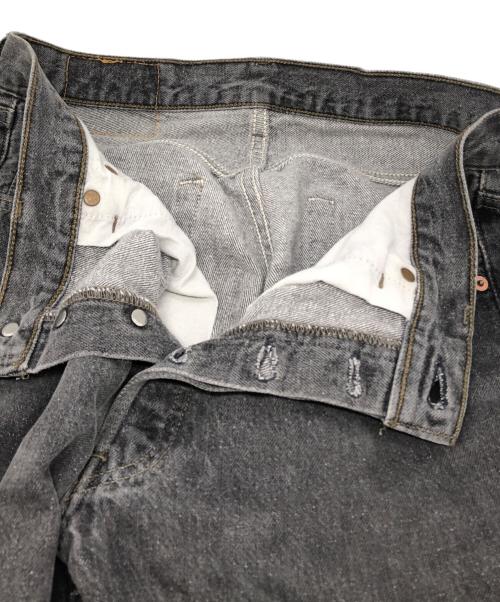 LEVI'S（リーバイス）LEVI'S (リーバイス) USA501 先染めブラックデニムパンツ ブラック サイズ:W33×L30の古着・服飾アイテム