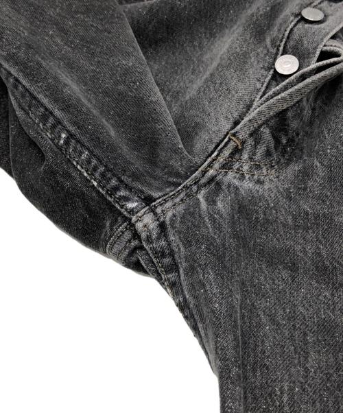 LEVI'S（リーバイス）LEVI'S (リーバイス) USA501 先染めブラックデニムパンツ ブラック サイズ:W33×L30の古着・服飾アイテム
