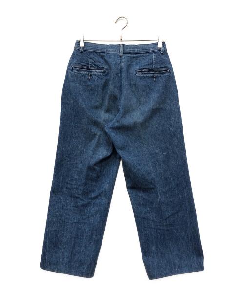 POLO RALPH LAUREN（ポロ・ラルフローレン）POLO RALPH LAUREN (ポロ・ラルフローレン) 2タックデニムトラウザー インディゴ サイズ:31の古着・服飾アイテム