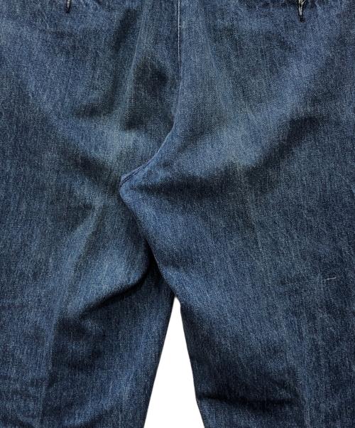 POLO RALPH LAUREN（ポロ・ラルフローレン）POLO RALPH LAUREN (ポロ・ラルフローレン) 2タックデニムトラウザー インディゴ サイズ:31の古着・服飾アイテム