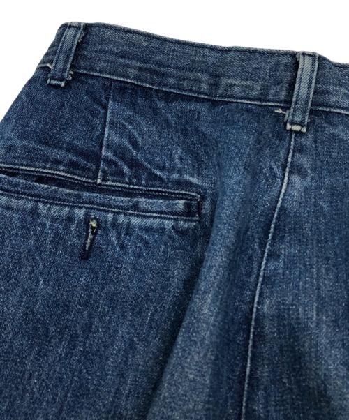 POLO RALPH LAUREN（ポロ・ラルフローレン）POLO RALPH LAUREN (ポロ・ラルフローレン) 2タックデニムトラウザー インディゴ サイズ:31の古着・服飾アイテム