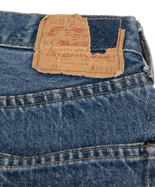 LEVI'S（リーバイス）LEVI'S (リーバイス) 80’S 赤耳501デニムパンツ インディゴ サイズ:W30×L30の古着・服飾アイテム