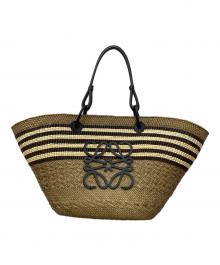 LOEWE（ロエベ）の古着「アナグラム バスケット ミディアム」｜ベージュ