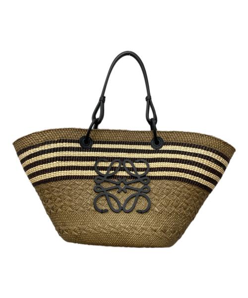LOEWE（ロエベ）LOEWE (ロエベ) アナグラム バスケット ミディアム ベージュ サイズ:下記参照の古着・服飾アイテム