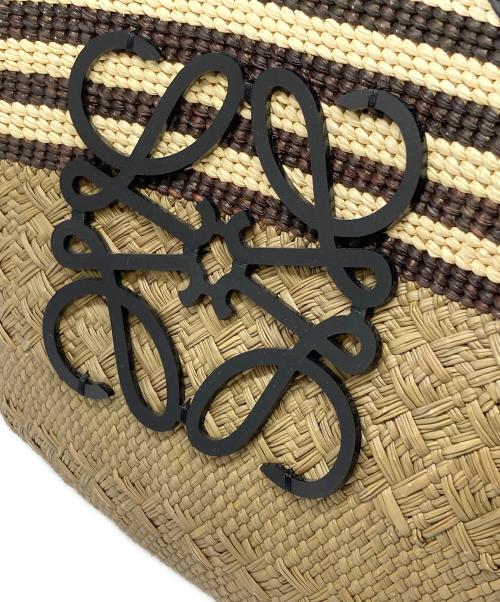 LOEWE（ロエベ）LOEWE (ロエベ) アナグラム バスケット ミディアム ベージュ サイズ:下記参照の古着・服飾アイテム
