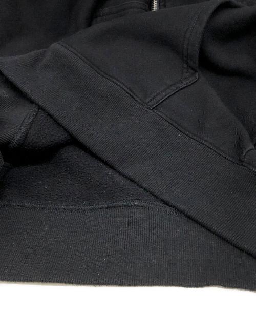 stussy（ステューシー）stussy (ステューシー) ワールドツアー ジップパーカー ブラック サイズ:XLの古着・服飾アイテム