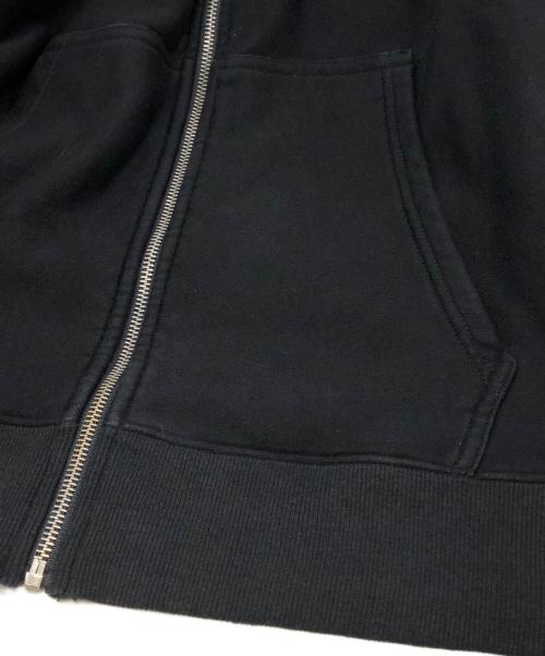 stussy（ステューシー）stussy (ステューシー) ワールドツアー ジップパーカー ブラック サイズ:XLの古着・服飾アイテム
