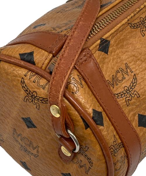 MCM（エムシーエム）MCM (エムシーエム) ミニボストンバッグ ブラウン サイズ:下記参照の古着・服飾アイテム