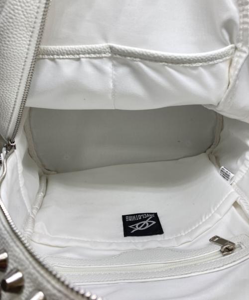 KRYclothing（ケリークロージング）KRYclothing (ケリークロージング) スタッズリュック ホワイト サイズ:下記参照 未使用品の古着・服飾アイテム
