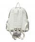 KRYclothing (ケリークロージング) スタッズリュック ホワイト サイズ:下記参照 未使用品：15000円