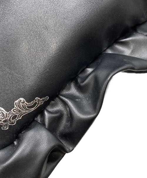 DimMoire（ディムモアール）DIMMOIRE (ディムモアール) heartcore フリルトートバッグ ブラック サイズ:下記参照の古着・服飾アイテム