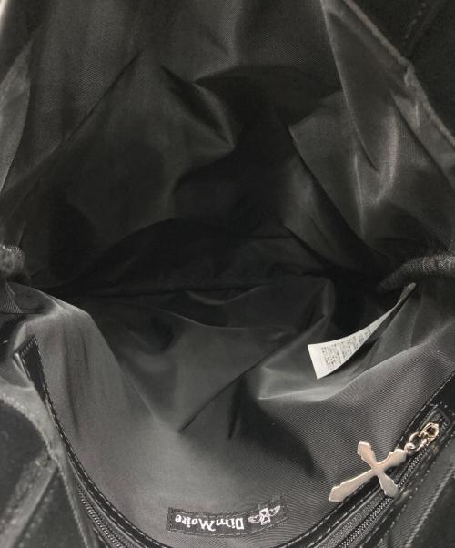 DimMoire（ディムモアール）DIMMOIRE (ディムモアール) heartcore フリルトートバッグ ブラック サイズ:下記参照の古着・服飾アイテム