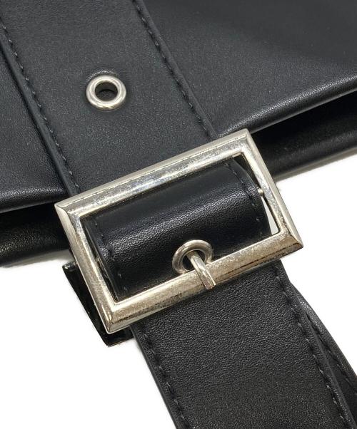 DimMoire（ディムモアール）DIMMOIRE (ディムモアール) heartcore フリルトートバッグ ブラック サイズ:下記参照の古着・服飾アイテム