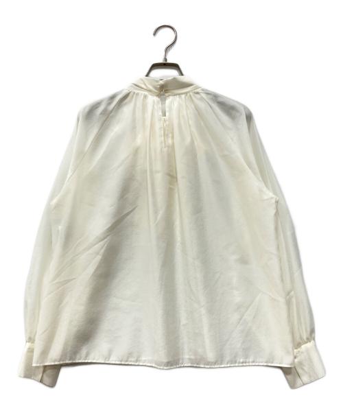 ANAYI（アナイ）ANAYI (アナイ) オーガンジーラグランタイブラウス ホワイト サイズ:38の古着・服飾アイテム