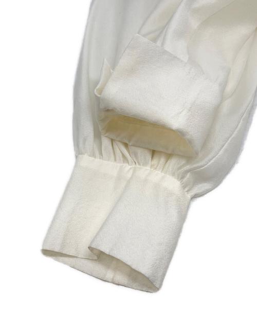 ANAYI（アナイ）ANAYI (アナイ) オーガンジーラグランタイブラウス ホワイト サイズ:38の古着・服飾アイテム