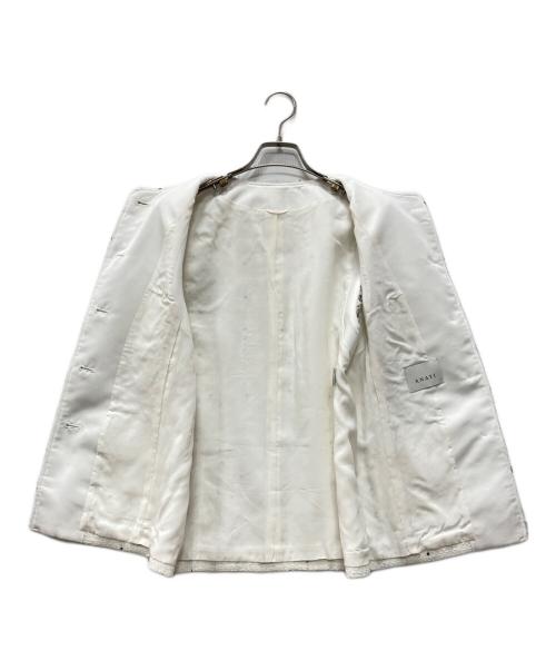 ANAYI（アナイ）ANAYI (アナイ) ツイードベスト ホワイト サイズ:40の古着・服飾アイテム