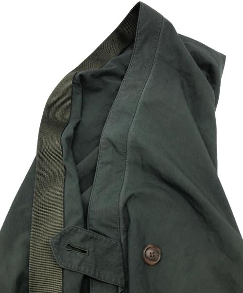 ISSEY MIYAKE（イッセイミヤケ）ISSEY MIYAKE (イッセイミヤケ) WIND COAT グリーン サイズ:Mの古着・服飾アイテム