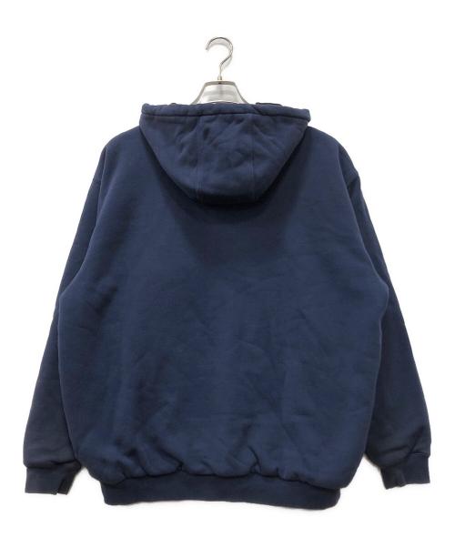 CarHartt（カーハート）CarHartt (カーハート) ダメージジップパーカー ネイビー サイズ:XLの古着・服飾アイテム